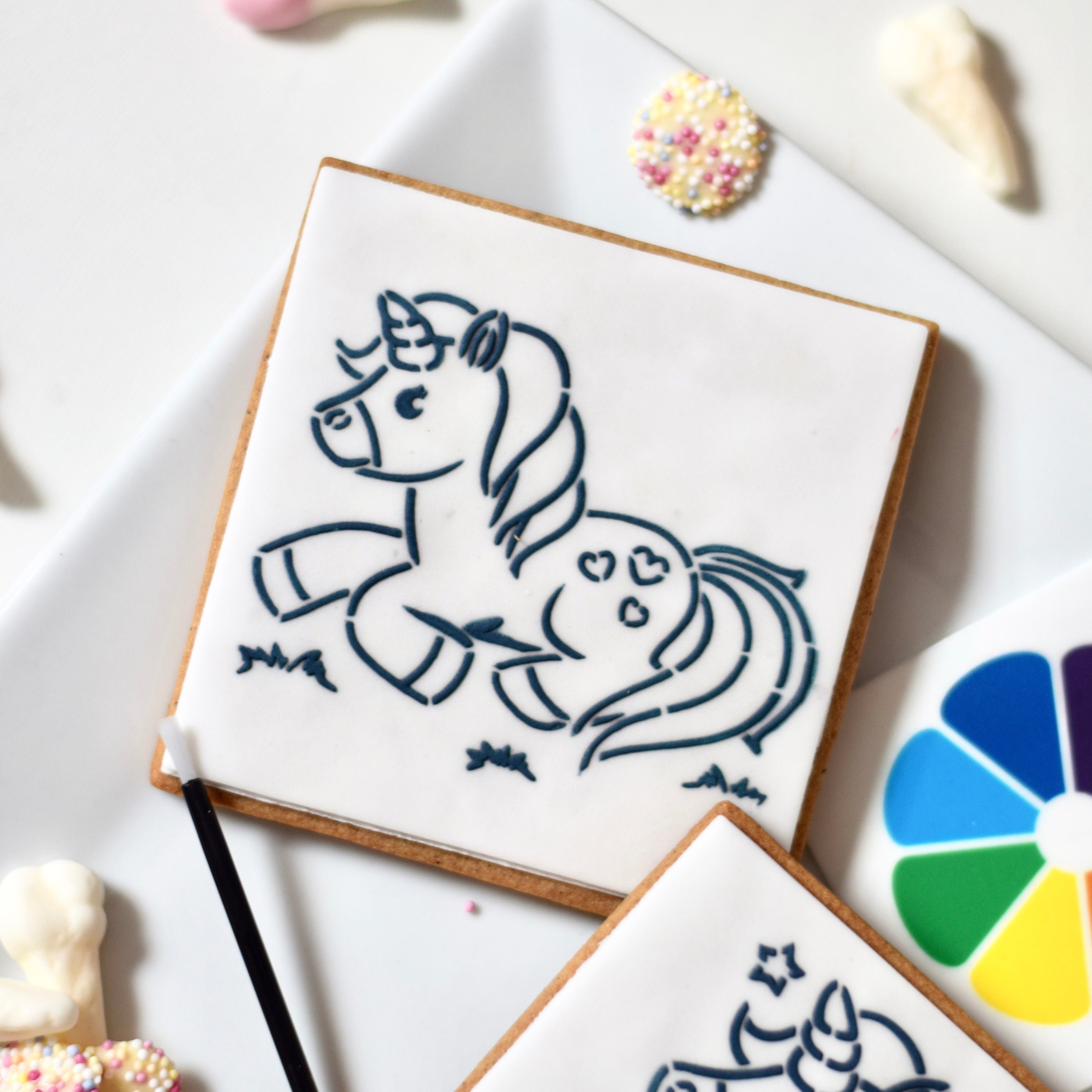 Paint Your Own Unicorn Cookies Etsy UK