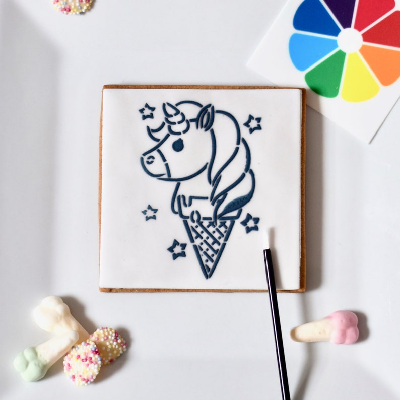Paint Your Own Unicorn Cookies Etsy UK