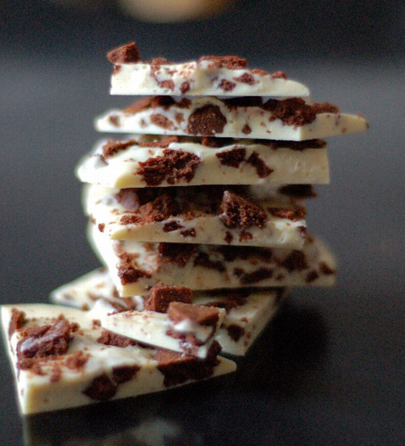 Cookies 'n' Cream Chocolate Bark Etsy
