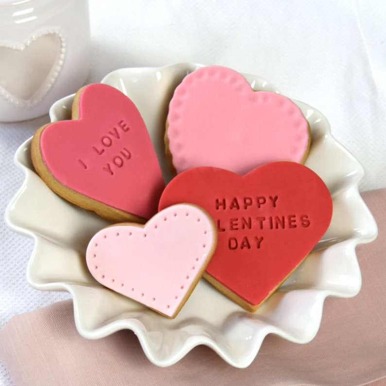 Personalised Valentine's Cookie Gift Set image 2