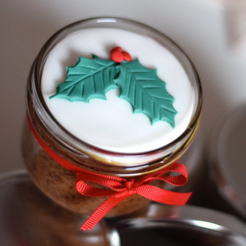 Christmas Cake in a Jar | Etsy