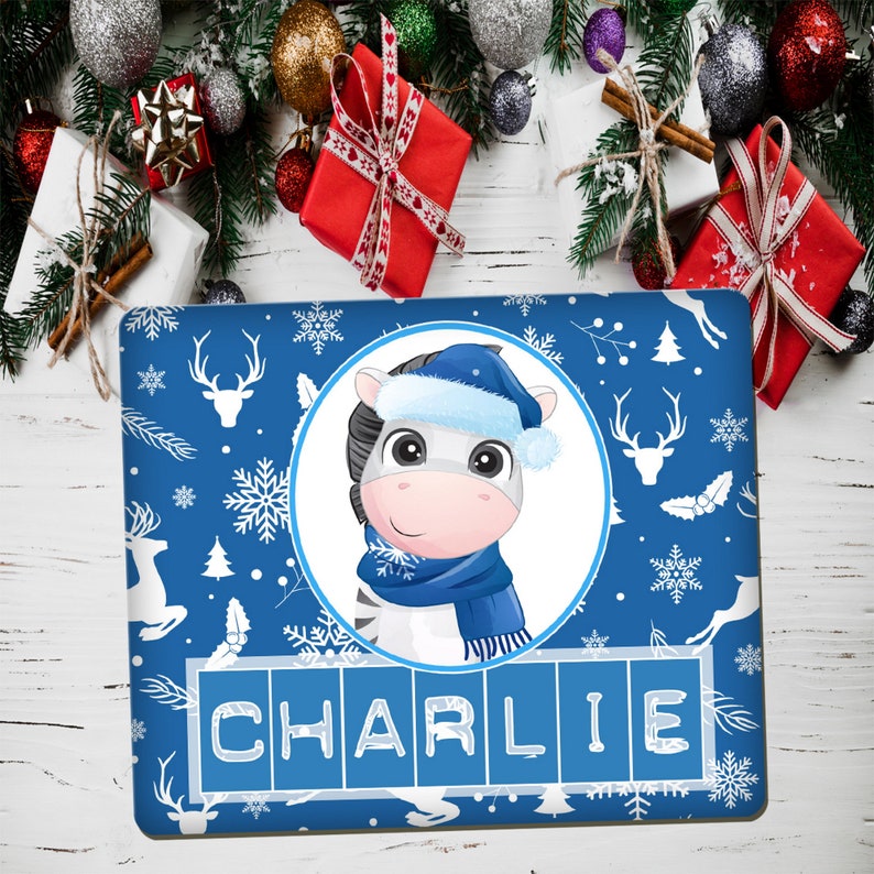 Personalised Winter Christmas Placemats