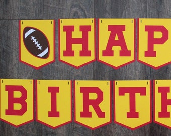 Sports Banner. Sports Birthday Party Decoration. Football Birthday. Soccer Birthday. Basketball Birthday. Volleyball Birthday. Custom Banner