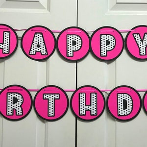 Surprise Dolls School Girl Birthday Banner. Surprise Dolls Birthday Banner. School Girl Birthday Banner. School Girl Banner.