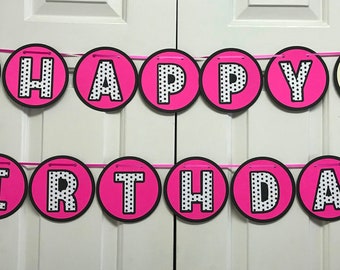 Surprise Dolls School Girl Birthday Banner. Surprise Dolls Birthday Banner. School Girl Birthday Banner. School Girl Banner.