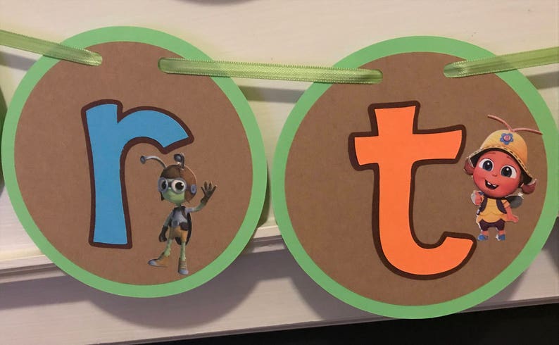 Beat Bugs Birthday Banner | Etsy