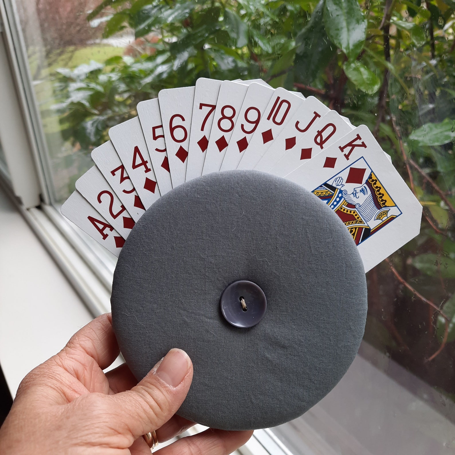 Playing Card Holder Arthritic Card Holder Free Hand Card Etsy