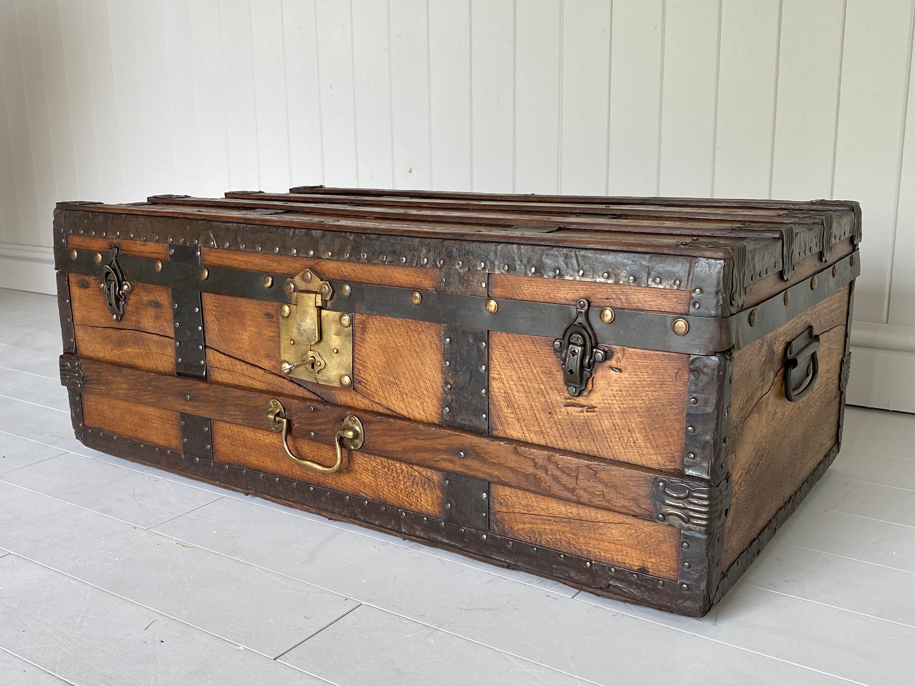 Very Old Steamer Trunk