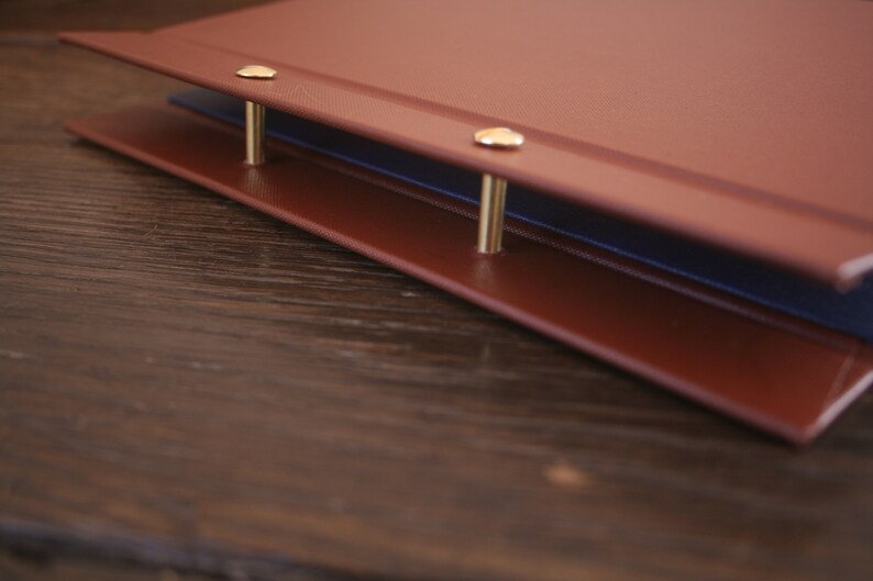 Screw Post Binder A5 Chicago Screw Post Photo Album Business Etsy