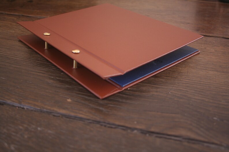 Screw Post Binder A5 Chicago Screw Post Photo Album Business Etsy