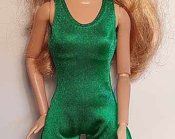 Short wide legged jumpers for 11.5" fashion dolls - various colors available