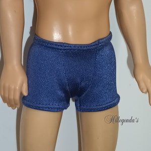 Boxer brief underwear for 12" male fashion doll - more than 20 colors available