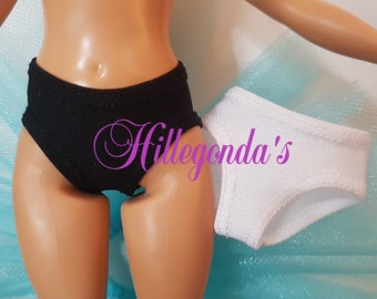 20 colors available - Set of 2 panties for the curvy fashion dolls