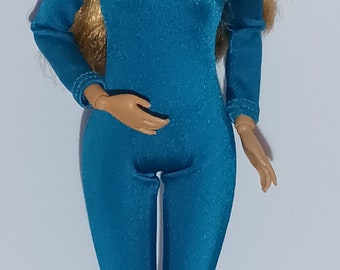 Turtleneck catsuit for 1/6 scale 11.5" fashion dolls - solid colors