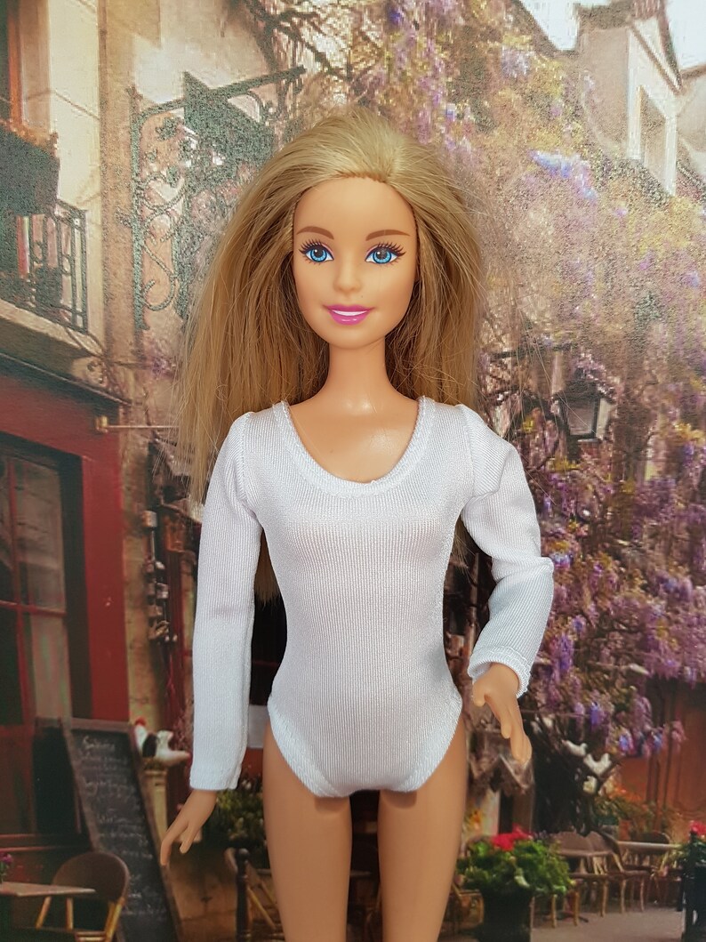 20 colors available Long sleeve leotards for Barbie and Etsy
