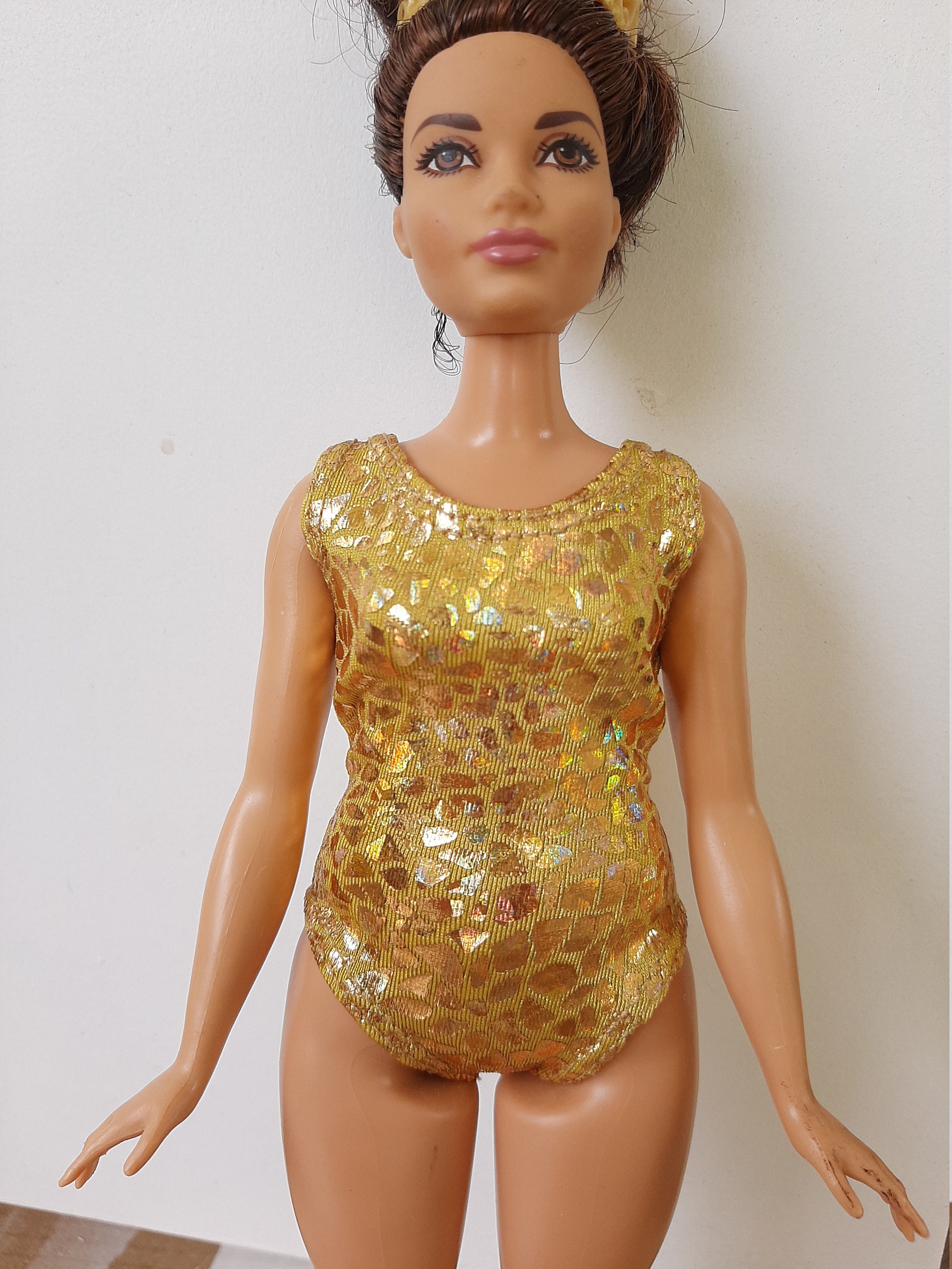 2x Leotard for Curvy Barbie fancy colors Etsy