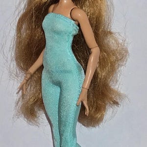 Boobtube jumpsuit for Monster High dolls - solid colors