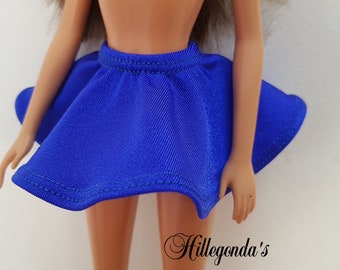Ballerina skirt for 1/6 scale 11.5" fashion dolls - solid colors