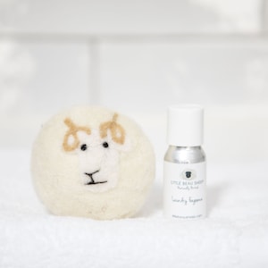 Laundry Ball & Oil Set, Whitefaced Woodland, a natural way to scent your laundry, with the Original Laundry fragrance image 1