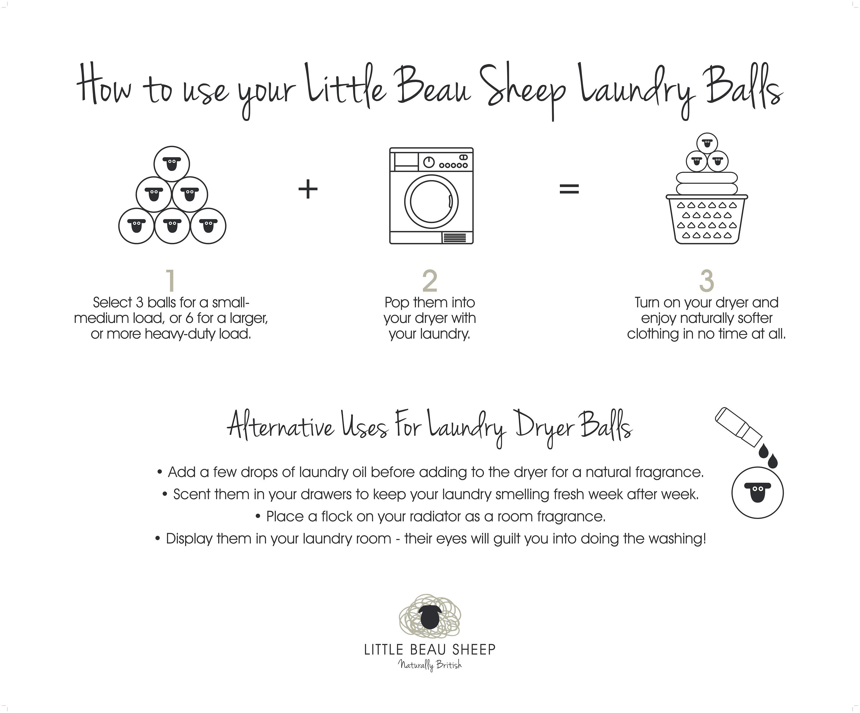 Wool Dryer Balls Pack of 3 Shetland Sheep Felted Dry Balls Etsy UK