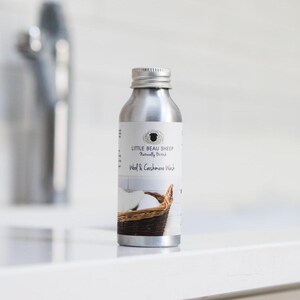 Wool & Cashmere laundry detergent, refresh natural fibres- wool, baby clothes, nappy covers, lingerie. Travel Size 100ML.