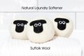 Wool Dryer Balls – Natural Laundry Softener, Plastic-Free, 100% British Suffolk Sheep Wool
