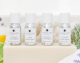 The Classic Laundry Fragrance Collection, the natural way to scent your laundry, beautifully presented in a gift box