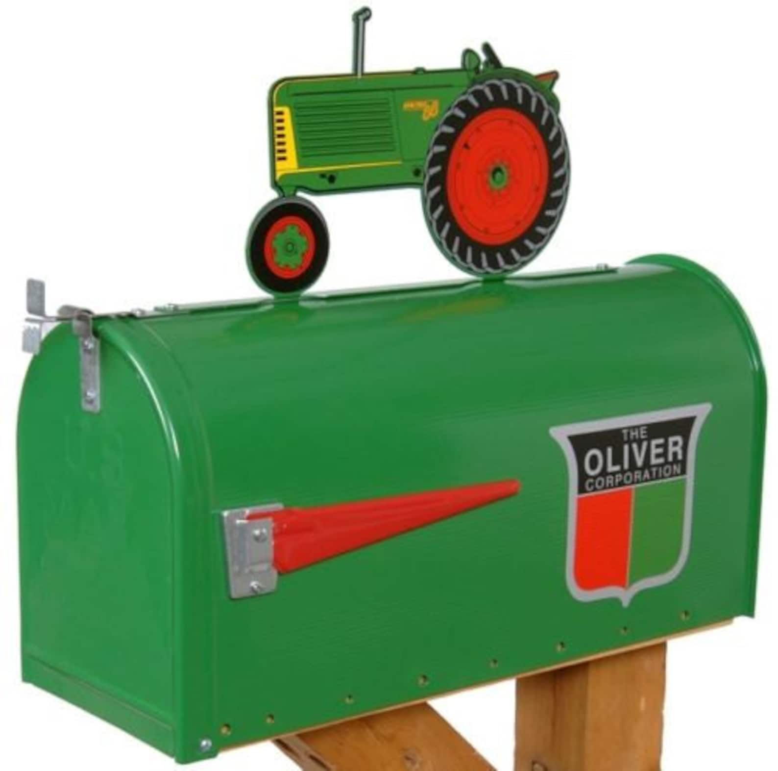 Oliver Tractor Mailbox Etsy