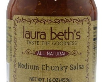 Laura Beth's Regular Chunky Medium Salsa - 16 oz.