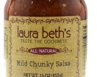 Laura Beth's Regular Chunky Mild Salsa - 16 oz.