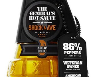 HOT Sauce - SHOCK & AWE - The General's Hot Sauce