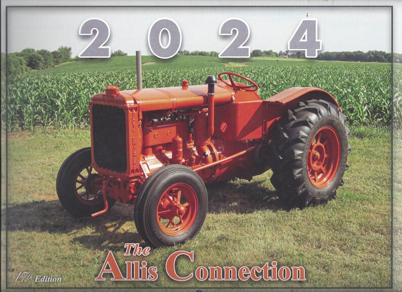 2024 Allis Chalmers Calendar Etsy