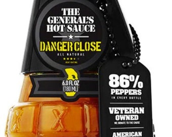 HOT Sauce - DANGER CLOSE - The General's Hot Sauce