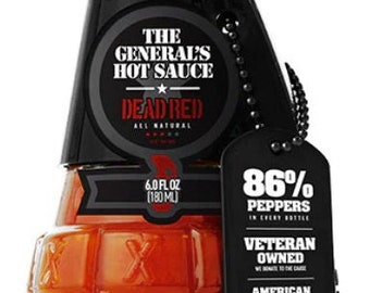 HOT Sauce - DEAD RED - The General's Hot Sauce