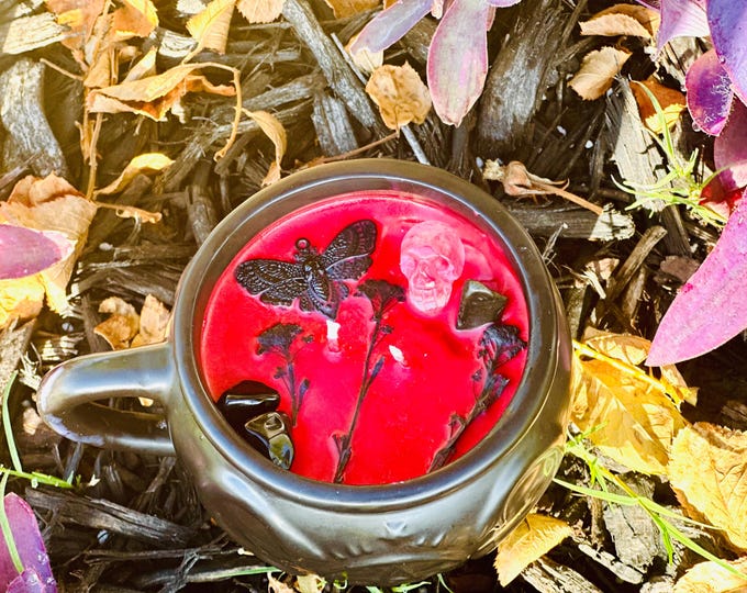 Deadly cauldron moth candle