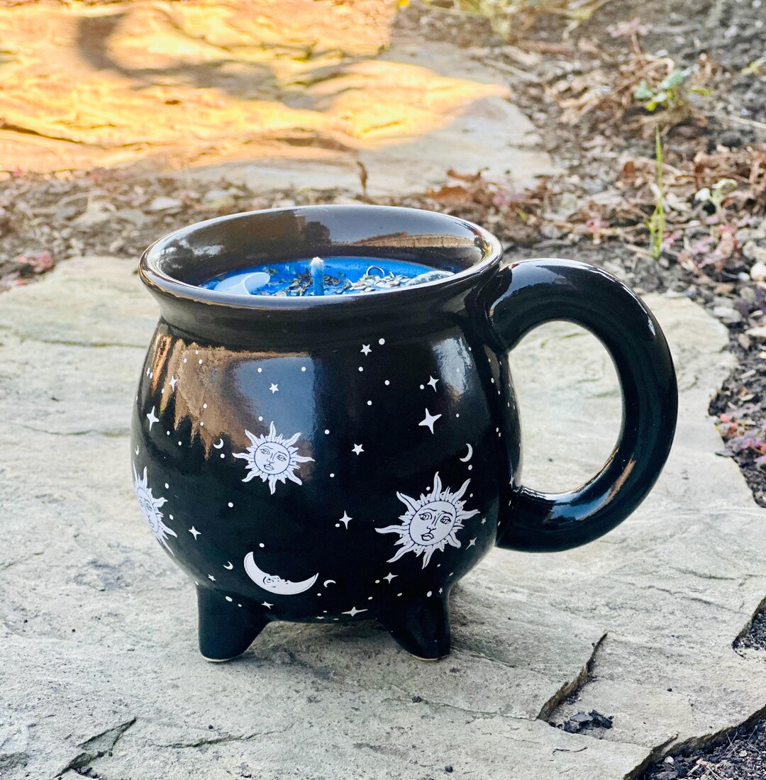 Cosmic Cauldron Candle Mug - Etsy