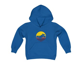 OnlyRCs - Youth Sunset Fade Buggy Heavy Blend Hooded Sweatshirt - Series 1