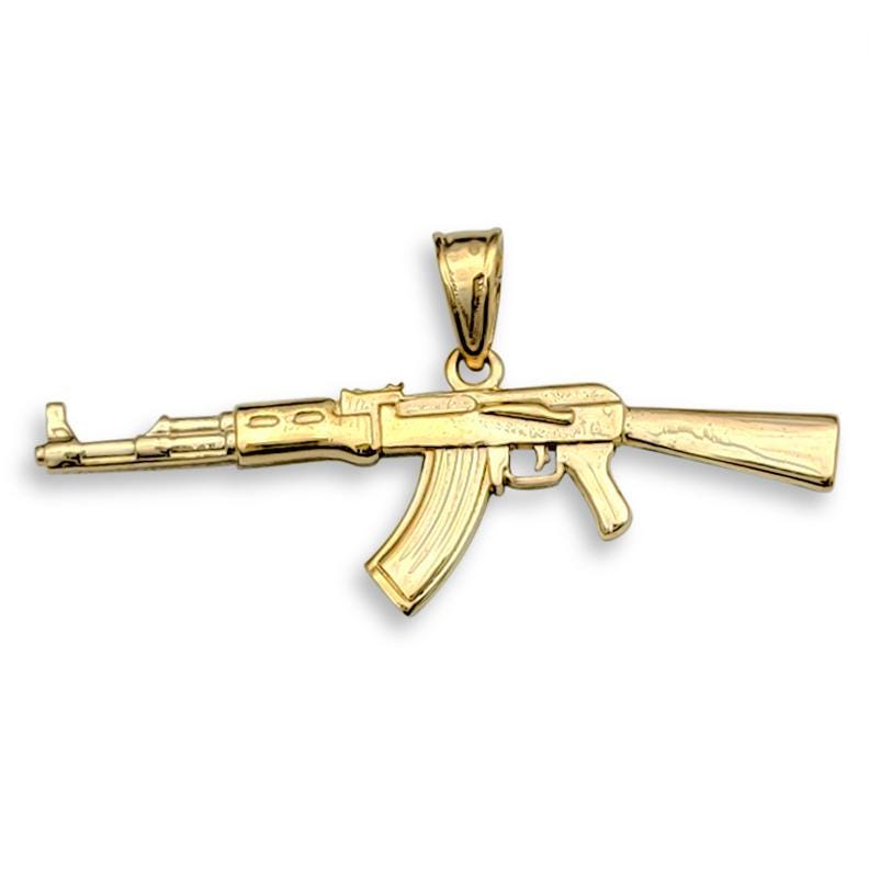 18k gp AK47 ゴールド ネックレス 18k gp AK47 ゴールド ネックレス | Pay ID