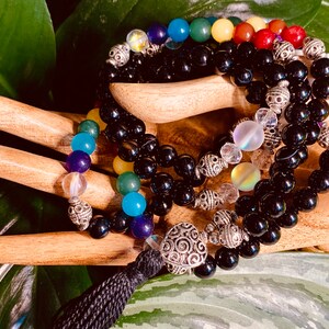 Onyx Chakra Mala