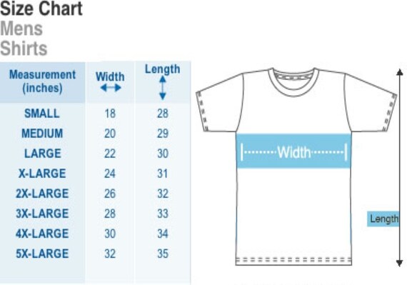 Us Shirt Measurement Chart