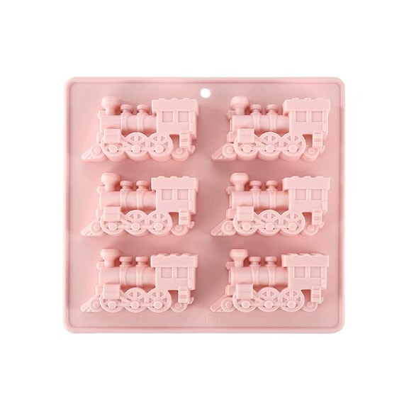 Locomotive Train Car Plane Chocolate Mold Soap Cake Mold Silicone Epoxy mold Ice Tray Biscuit Baking Tool DIY Bakeware Polymer Clay Resin