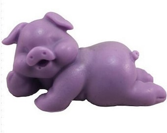 3D Sleeping Pig Soap Mold Flexible Silicone Mold Candy Chocolate Mold Polymer Clay Mold Resin Mold Baking Tools R0939