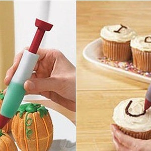 Decorating Pen Silicone Pen Framed Spend Pen Chocolate Pen Cream Pen for Cake