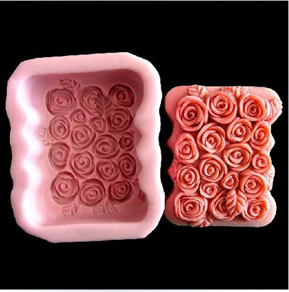 formbar 3D-Silikon-Form Kuchen Fondant Rose Backen Dekoration