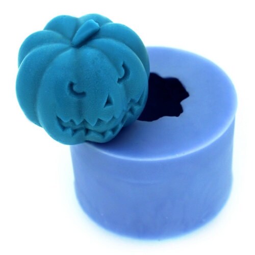Halloween Pumpkin Candle Mold Rose Soap Mold Silicone Mold Etsy