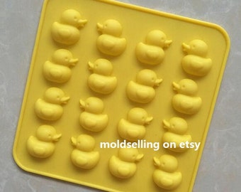 Duck Chocolate Mold Soap Cake Mold Silicone Epoxy mold Ice Tray Biscuit Baking Tool DIY Bakeware Polymer Clay Resin Fimo