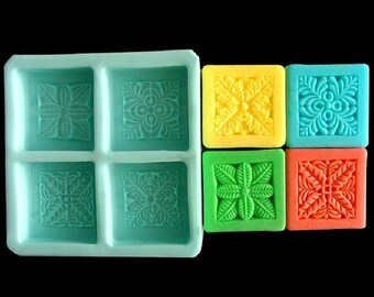 Oblong Flower Leaf Soap Mold Flexible Silicone Mold Candy Chocolate Mold Soap Mold Polymer Clay Mold Resin Mold Baking Tools R0088