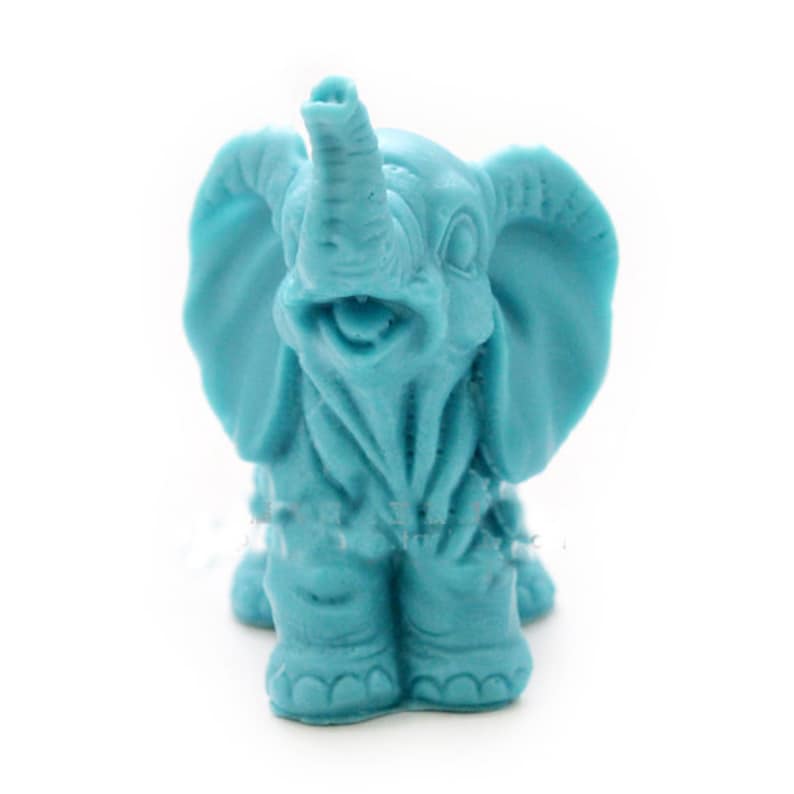 3D Elephant Candle Mold Rose Soap Mold Silicone Mold Soap Etsy
