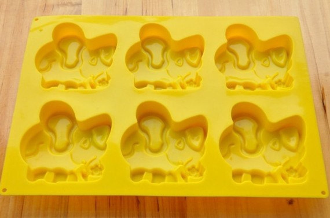6elephant Cake Mold Soap Mold Silicone Mold Biscuit Mold Etsy