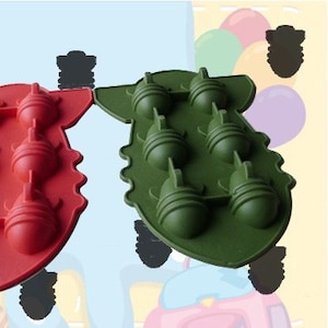 Atom Bomb Ice Mold  Ice Tray Flexible Silicone Mold DIY Mold  Jewelry Mold Icing Mold Polymer Clay Resin Mold